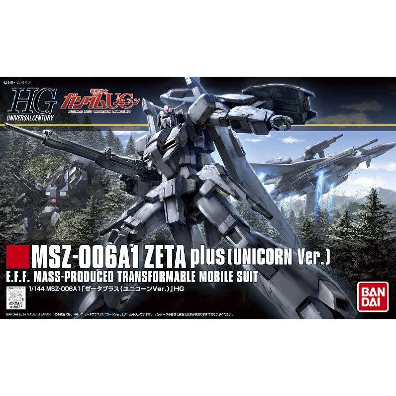 Bandai HGUC 1/144 No.182 MSZ-006A1 Zeta Plus [Unicorn Ver.] - Kidultverse