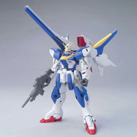 HGUC 1/144 No.189 LM314V23/24 Victory Two Assault Buster – front three-quarter view with beam rifle and wings