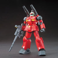 HGUC 1/144 No.190 RX-77-2 Guncannon – front view with twin shoulder cannons and rifle
