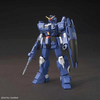 HGUC 1/144 No.208 RX-79BD-2 Blue Destiny Unit 2 EXAM – front view with shield and beam rifle