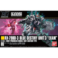 Bandai HGUC 1/144 No.209 RX-79BD-3 Blue Destiny Unit 3 EXAM
