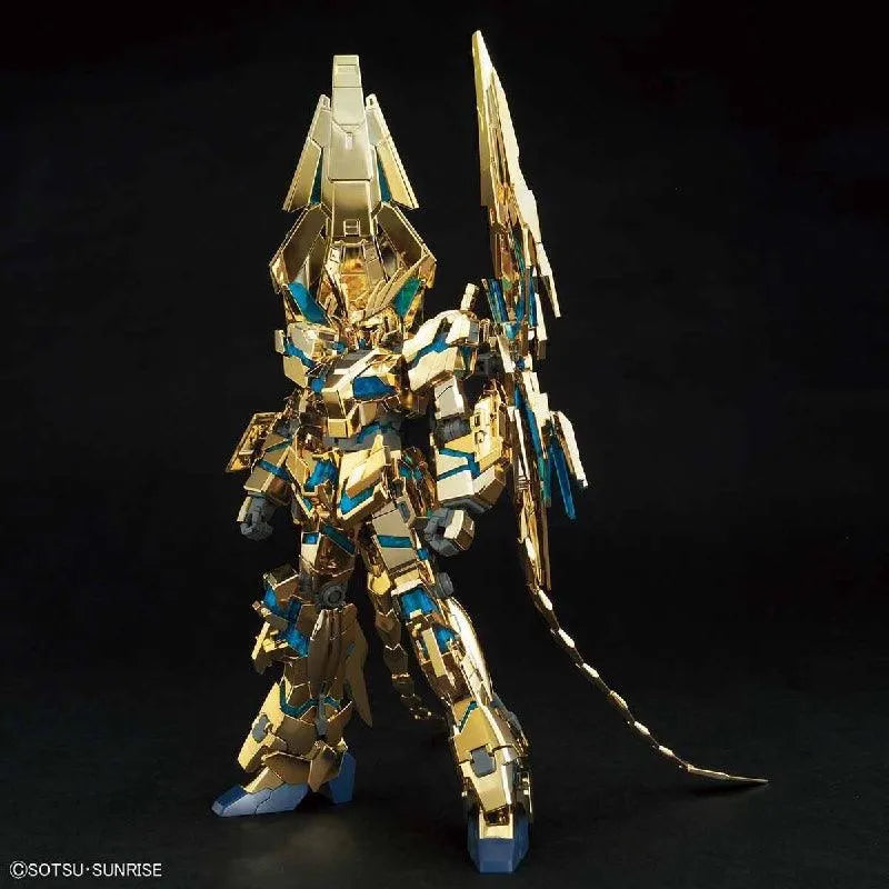 Bandai HGUC 1/144 No.216 RX-0 Unicorn Gundam 03 Phenex [Destroy Mode] (Narrative Ver.) [Gold Coating] - Kidultverse