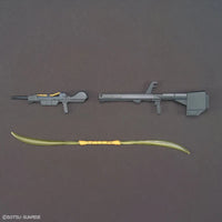 HGUC 1/144 No.219 MSK-008 Dijeh – weapons laid out flat, beam rifle and glaive
