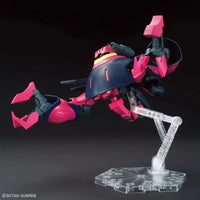 HGUC 1/144 No.235 NRX-055 Baund Doc – rear three-quarter view in flight pose on clear stand