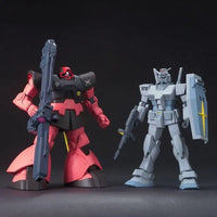 HGUC 1/144 RX-78-3 G3 Gundam + MS-09RS Char's Rick Dom Set – twin model kits posed side by side