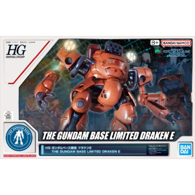 Bandai HGUC 1/144 The Gundam Base Limited Draken E - Kidultverse
