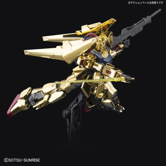 Bandai HGUC 1/144 The Gundam Base Limited Hyaku-Shiki [Gold Coating] - Kidultverse