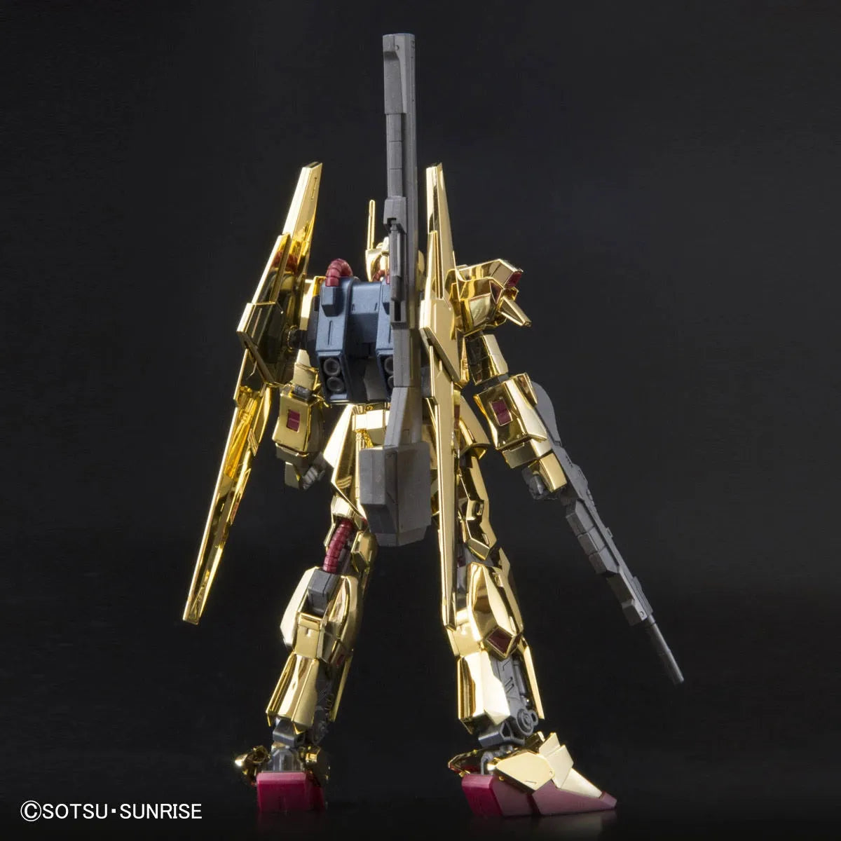 Bandai HGUC 1/144 The Gundam Base Limited Hyaku-Shiki [Gold Coating] - Kidultverse