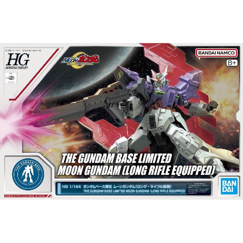 Bandai HGUC 1/144 The Gundam Base Limited Moon Gundam [Long Rifle Equipped] - Kidultverse