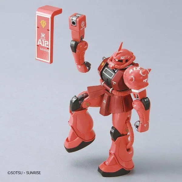 Bandai HGUC 1/144 The Gundam Base Limited MS-06S Zaku II [21st Century Real Type Ver.] - Kidultverse