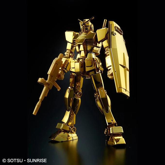 Bandai HGUC 1/144 The Gundam Base Limited Prize RX-78-2 Gundam [Gold Coating] - Kidultverse