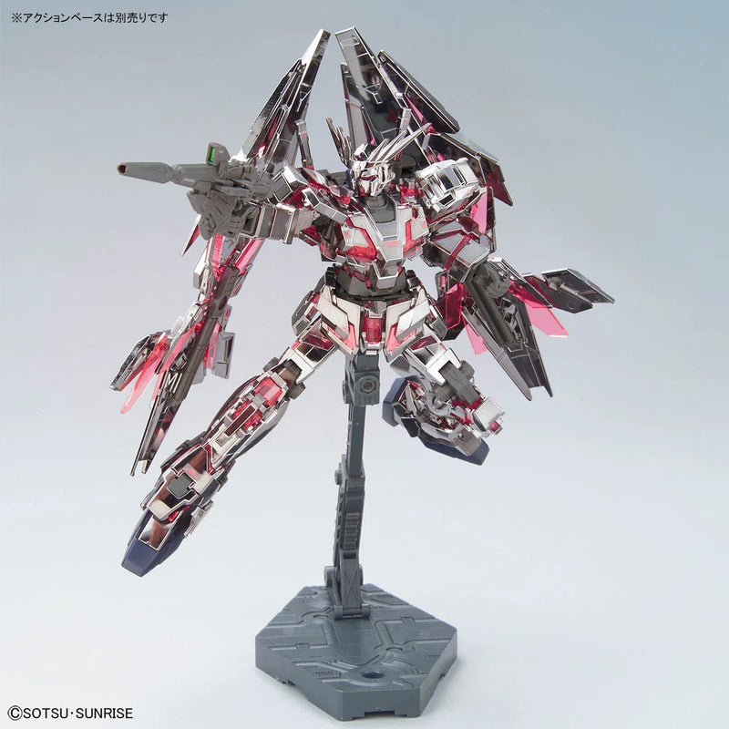 Bandai HGUC 1/144 The Gundam Base Limited Unicorn Gundam 03 Phenex [Destroy Mode] Gold & Silver Coating Set - Kidultverse