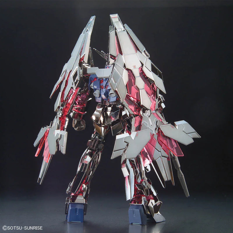 Bandai HGUC 1/144 The Gundam Base Limited Unicorn Gundam 03 Phenex [Destroy Mode] Gold & Silver Coating Set - Kidultverse