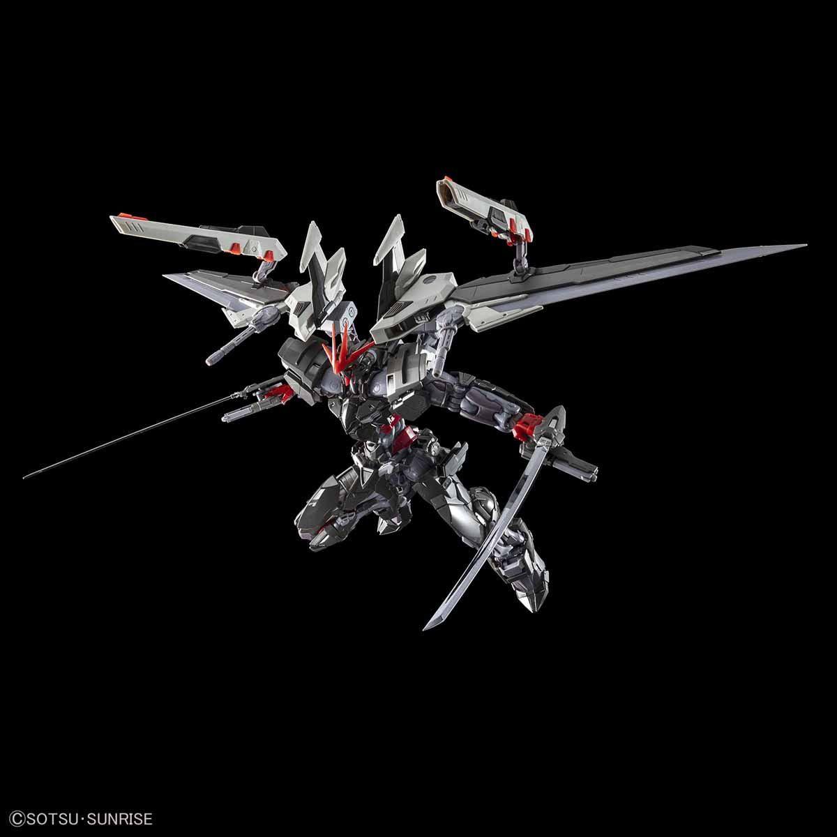 Bandai HiRM 1/100 No.04 MBF-P0X Gundam Astray Noir - Kidultverse