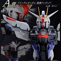 Bandai Ichibankuji Gundam Seed: Prize A: Freedom Gundam Bust Figure - Kidultverse