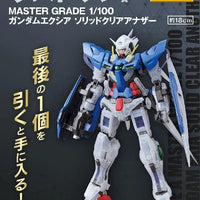 Bandai Ichibankuji Gunpla 2022: Last One Prize: MG 1/100 Gundam Exia [Solid Clear Another Color] - Kidultverse