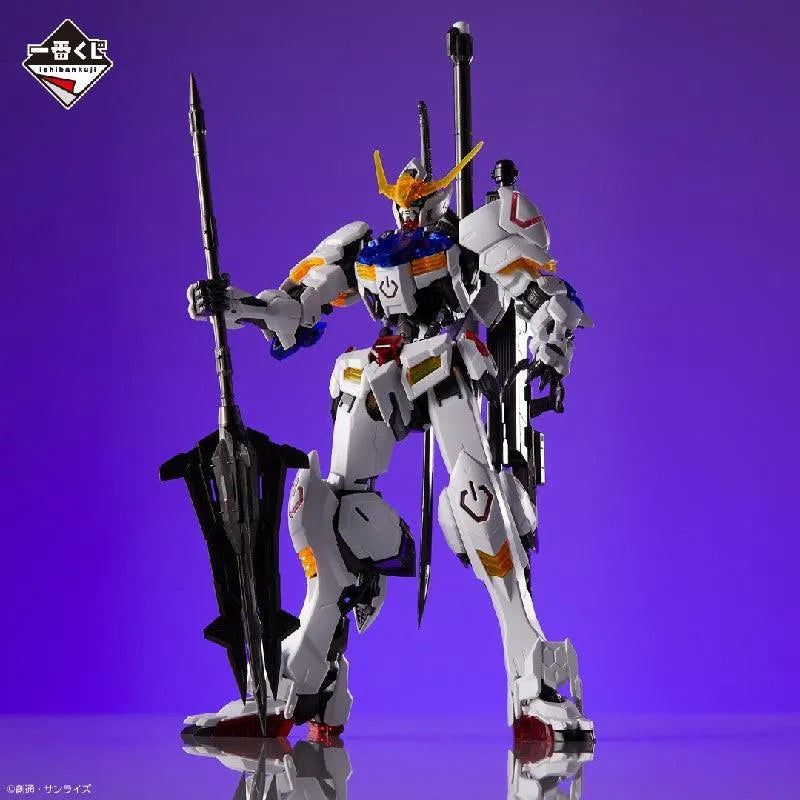 Bandai Ichibankuji Gunpla 2022: Prize B: MG 1/100 Gundam Barbatos [Solid Clear] - Kidultverse