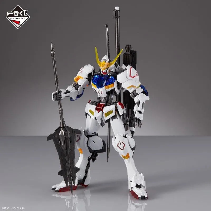 Bandai Ichibankuji Gunpla 2022: Prize B: MG 1/100 Gundam Barbatos [Solid Clear] - Kidultverse