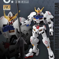 Bandai Ichibankuji Gunpla 2022: Prize C: HGIBO 1/144 Gundam Barbatos [Solid Clear] - Kidultverse