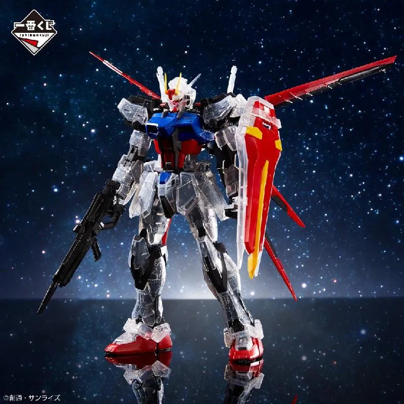 Bandai Ichibankuji Gunpla 2023: Last One Prize: MG 1/100 Aile Strike Gundam [Ver.RM] [Solid Clear Another Color] - Kidultverse
