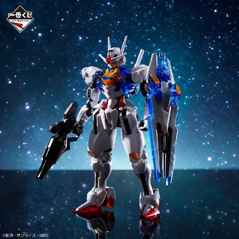 Bandai Ichibankuji Gunpla 2023: Prize C: HGTWFM 1/144 Gundam Aerial [Solid Clear] - Kidultverse
