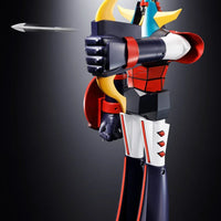 Jumbo Machinder: Reideen the Brave – arm thrust forward with flying spear effect