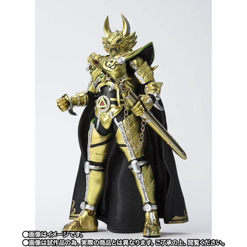 Bandai Kamen Rider Garo: S.H.Figuarts Ougonkishi Garo (Saejima Kouga) Garo [20th Anniversary Ver.] (P-Bandai) - Kidultverse