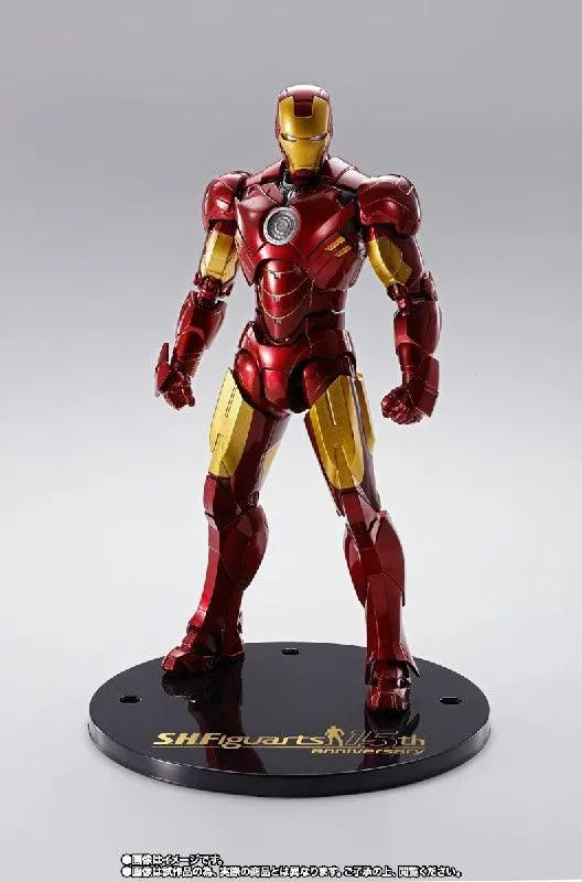 Bandai Marvel: S.H.Figuarts Iron Man Mark 4 15th anniversary Ver. - Kidultverse