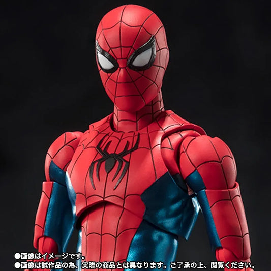 Bandai Marvel: S.H.Figuarts Spider-Man [New Red & Blue Suit] (Spider-Man: No Way Home) - Kidultverse
