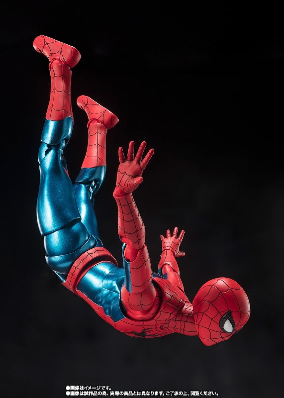 Bandai Marvel: S.H.Figuarts Spider-Man [New Red & Blue Suit] (Spider-Man: No Way Home) - Kidultverse