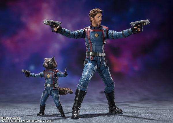 Bandai Marvel: S.H.Figuarts Star-Lord & Rocket Raccoon (Guardians of the Galaxy: Volume 3) - Kidultverse