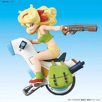 Mecha Collection: Dragon Ball: Vol.3 Lunch One Wheel Bike – figure with pistol and green backpack