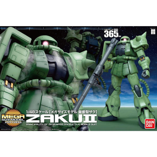 Bandai Mega Size Model 1/48 MS-06F Zaku II - Kidultverse