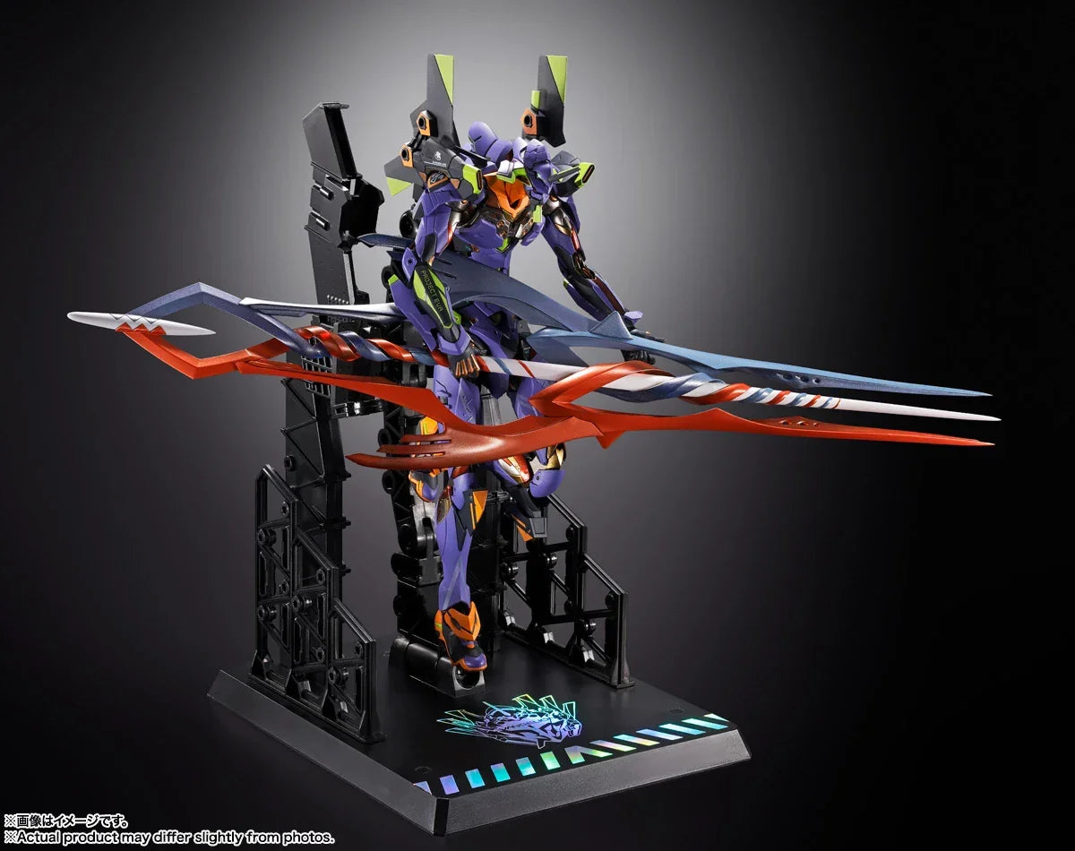 Bandai METAL BUILD Evangelion Unit-01 Test Type [30th with the Spear of Gaius] - Kidultverse