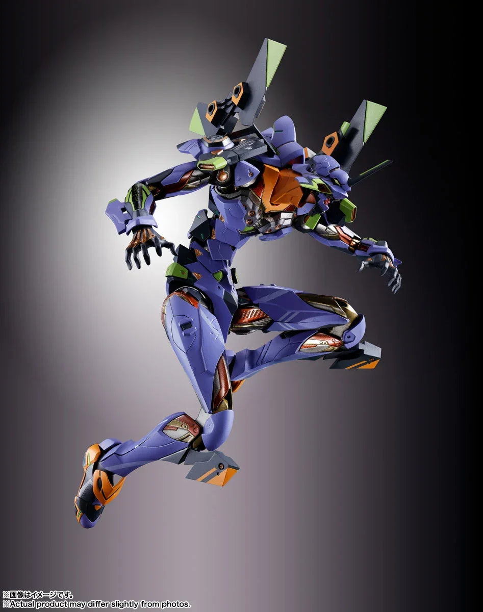 Bandai METAL BUILD Evangelion Unit-01 Test Type [30th with the Spear of Gaius] - Kidultverse