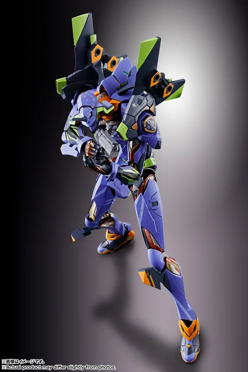 Bandai METAL BUILD Evangelion Unit-01 Test Type [30th with the Spear of Gaius] - Kidultverse