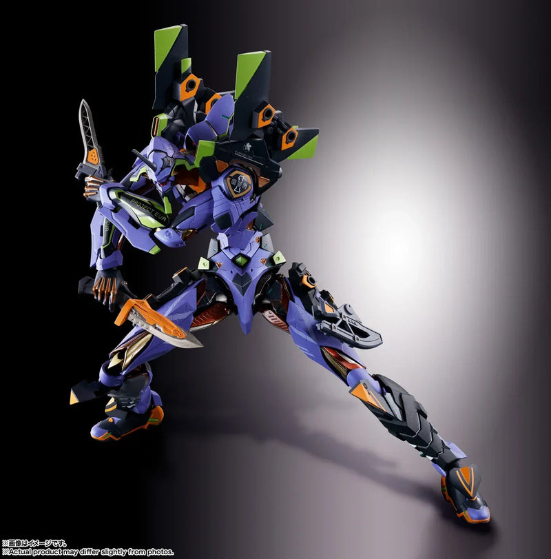 Bandai METAL BUILD Evangelion Unit-01 Test Type [30th with the Spear of Gaius] - Kidultverse