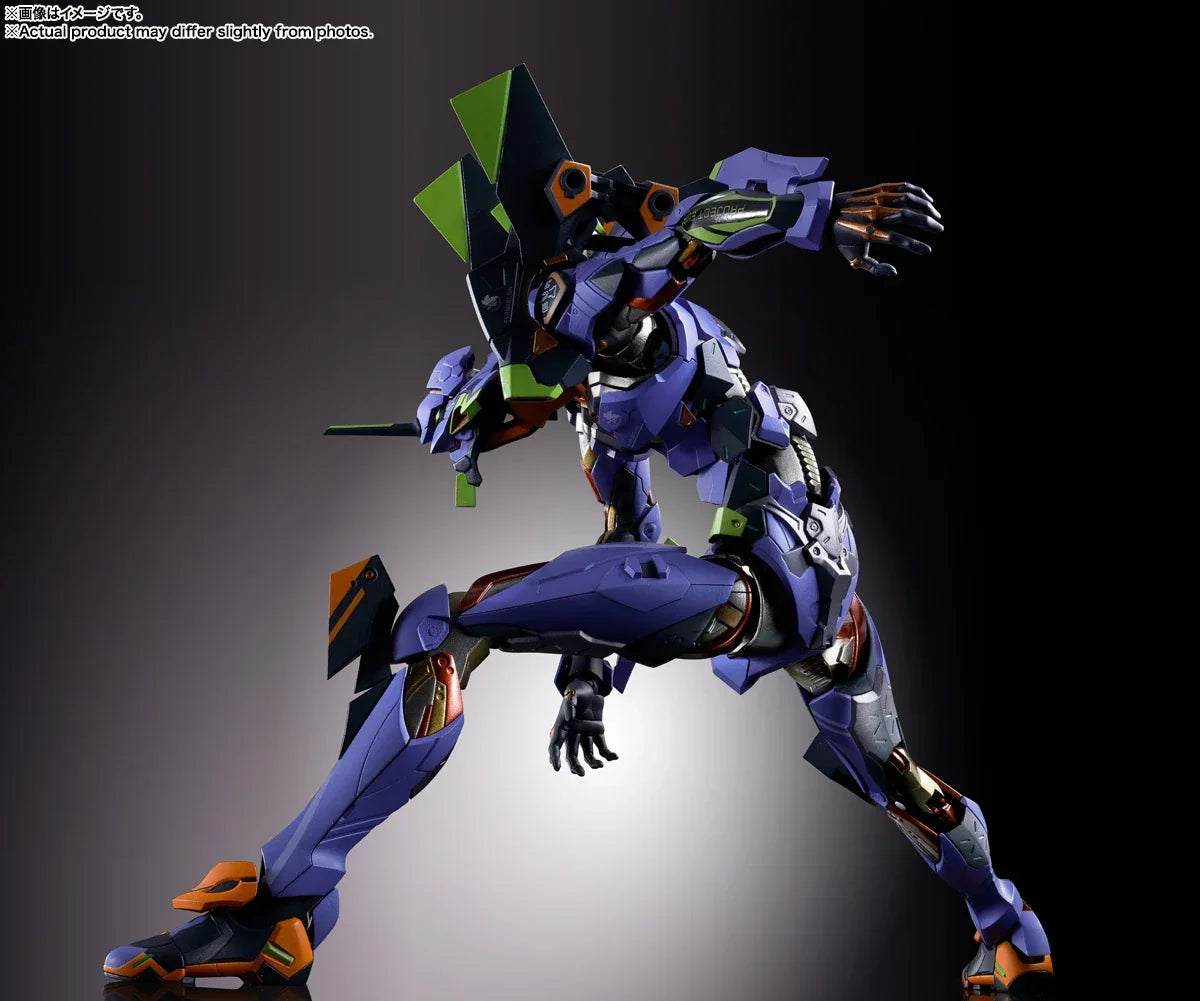 Bandai METAL BUILD Evangelion Unit-01 Test Type [30th with the Spear of Gaius] - Kidultverse