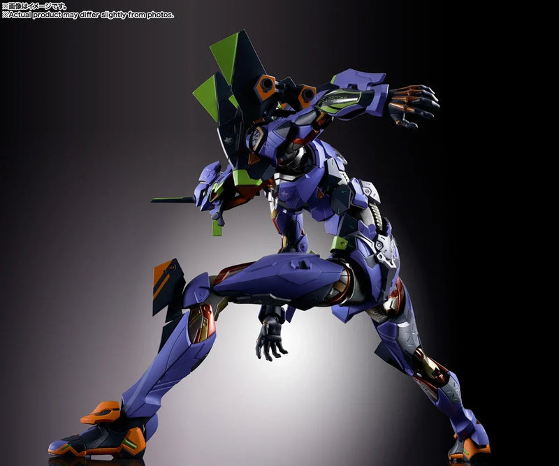 Bandai METAL BUILD Evangelion Unit-01 Test Type [30th with the Spear of Gaius] - Kidultverse