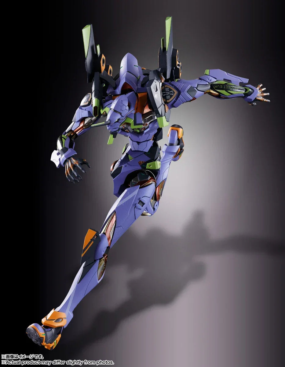 Bandai METAL BUILD Evangelion Unit-01 Test Type [30th with the Spear of Gaius] - Kidultverse