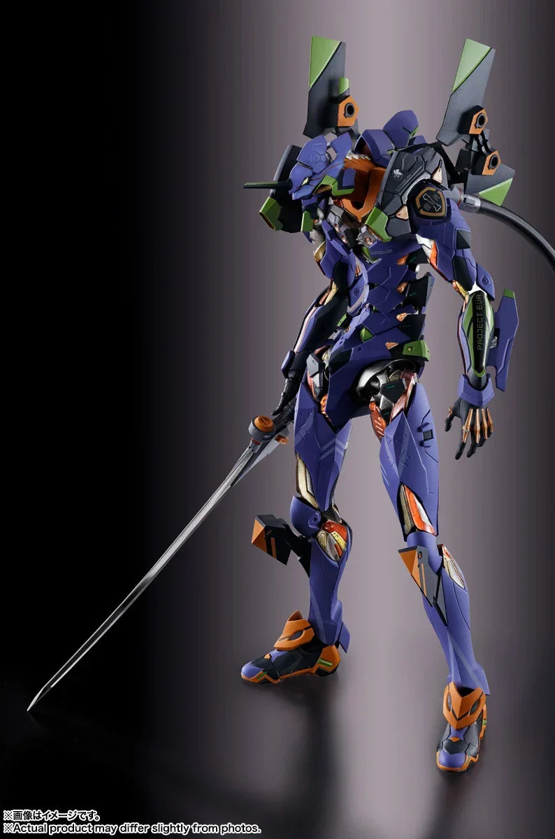 Bandai METAL BUILD Evangelion Unit-01 Test Type [30th with the Spear of Gaius] - Kidultverse