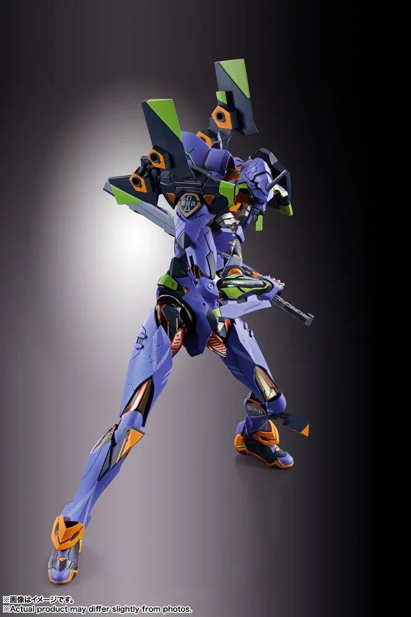 Bandai METAL BUILD Evangelion Unit-01 Test Type [30th with the Spear of Gaius] - Kidultverse