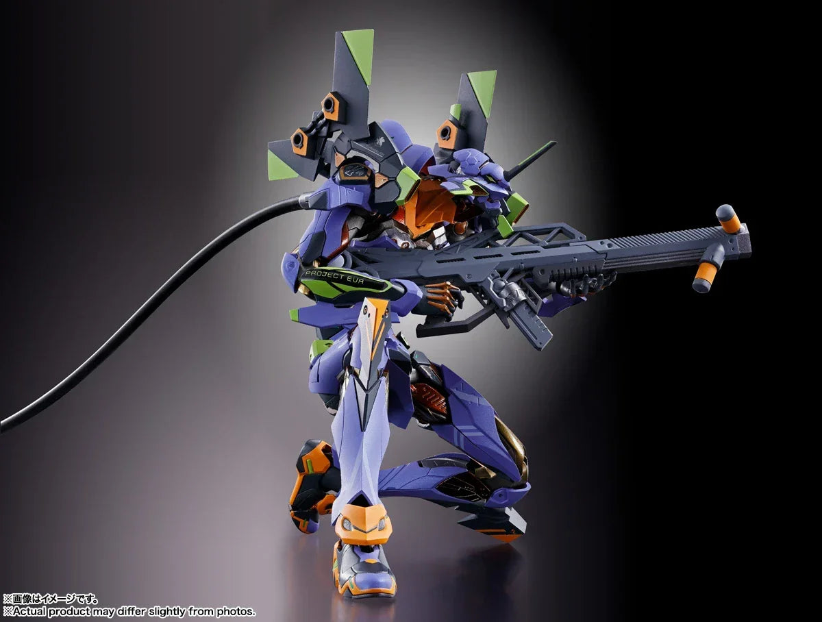 Bandai METAL BUILD Evangelion Unit-01 Test Type [30th with the Spear of Gaius] - Kidultverse