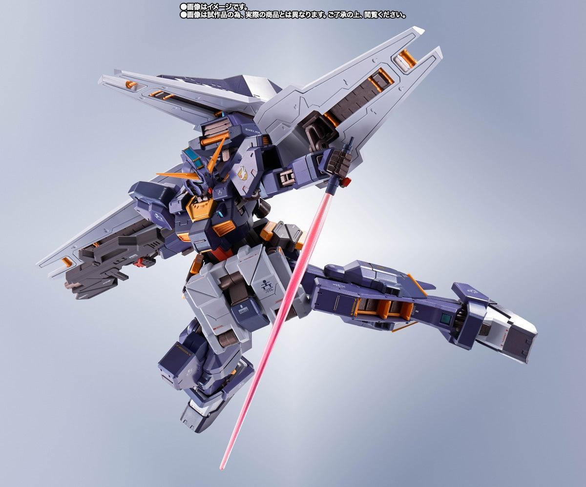 Bandai Metal Robot Spirits < Side MS > Gundam TR-1 [Hazel Custom] (Combat Deployment Colors) & Option Parts (P-Bandai) - Kidultverse