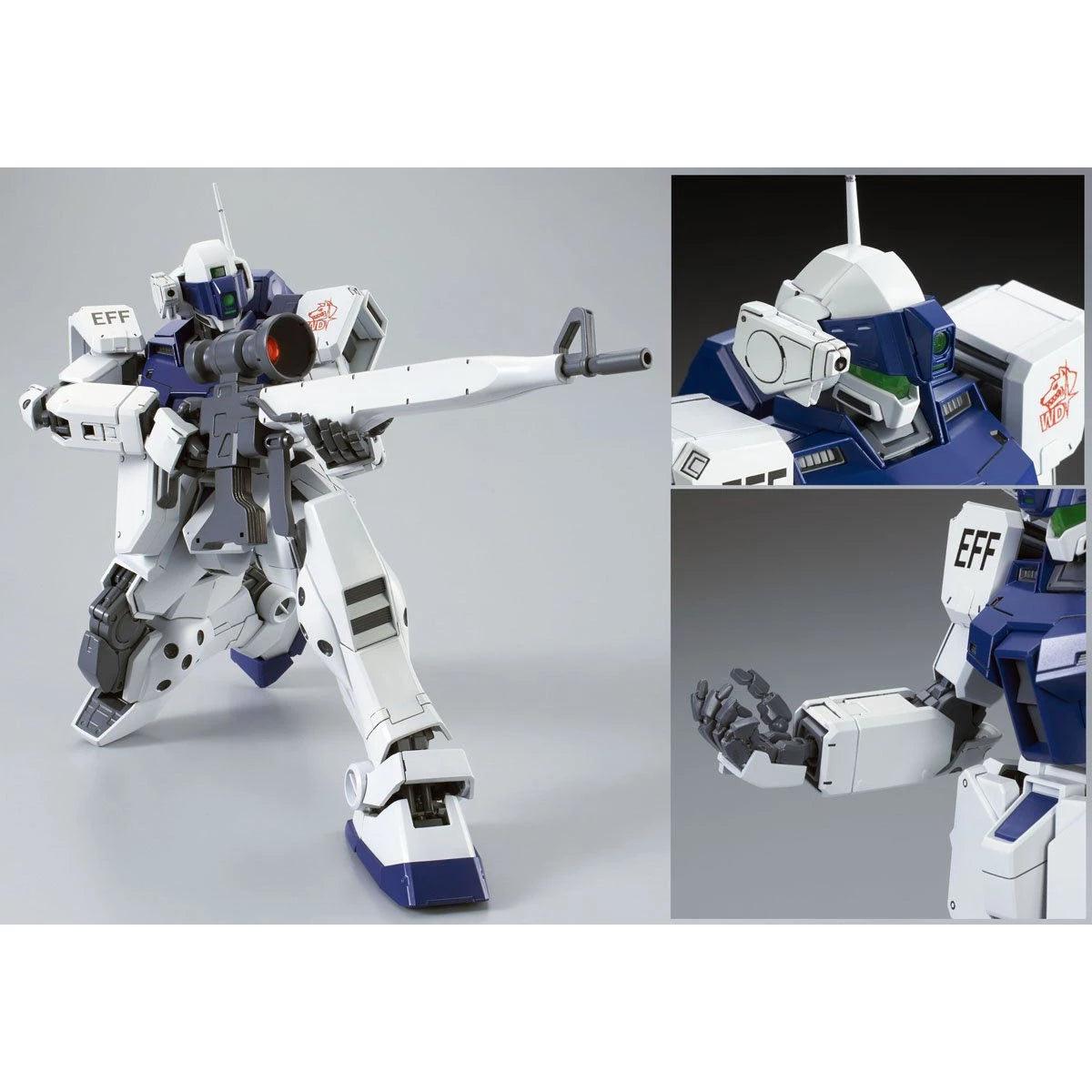 Bandai MG 1/100 GM Sniper II [White Dingo Team Custom] (P-Bandai) - Kidultverse