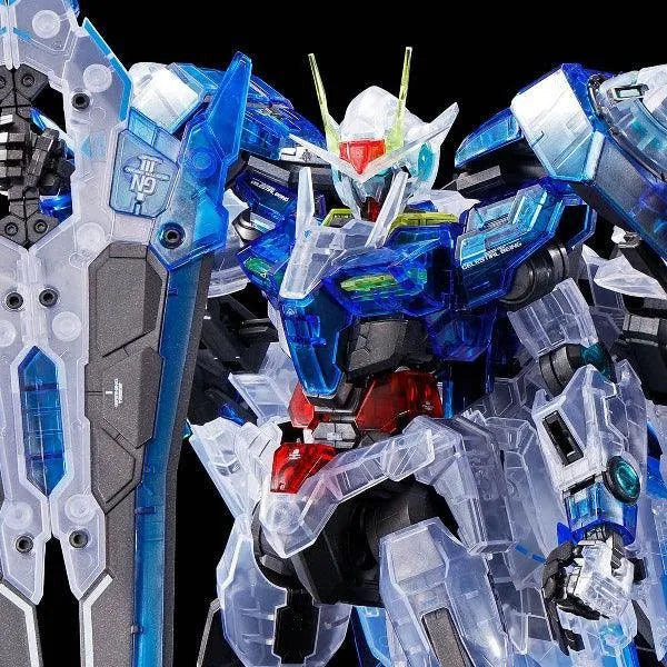 Bandai MG 1/100 GN-0000+GNR-010/XN00 XN Raiser [Clear Color] (P-Bandai) - Kidultverse