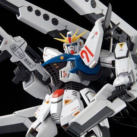 Bandai MG 1/100 Gundam F91 Ver.2.0 [Back Cannon Type & Twin V.S.B.R Set Up Type] (P-Bandai) - Kidultverse