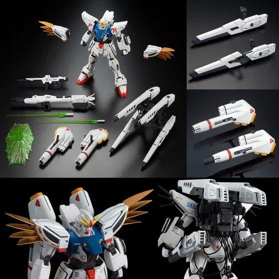 Bandai MG 1/100 Gundam F91 Ver.2.0 [Back Cannon Type & Twin V.S.B.R Set Up Type] (P-Bandai) - Kidultverse