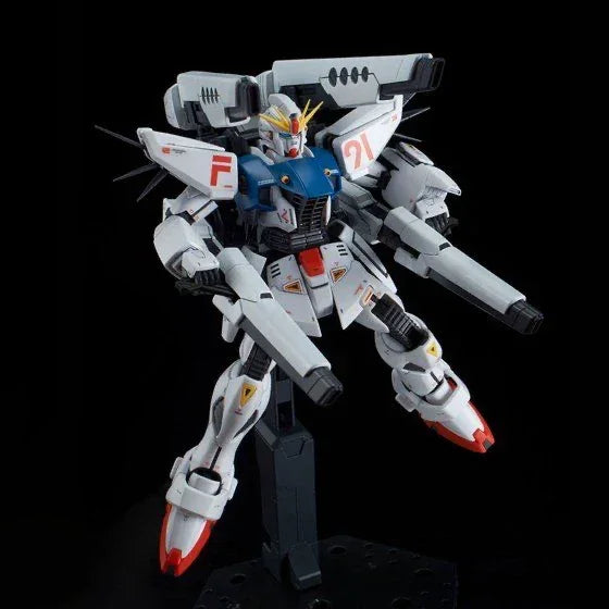 Bandai MG 1/100 Gundam F91 Ver.2.0 [Back Cannon Type & Twin V.S.B.R Set Up Type] (P-Bandai) - Kidultverse