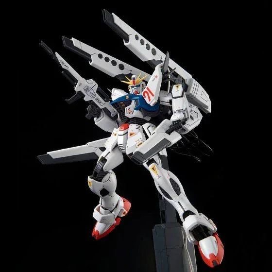 Bandai MG 1/100 Gundam F91 Ver.2.0 [Back Cannon Type & Twin V.S.B.R Set Up Type] (P-Bandai) - Kidultverse